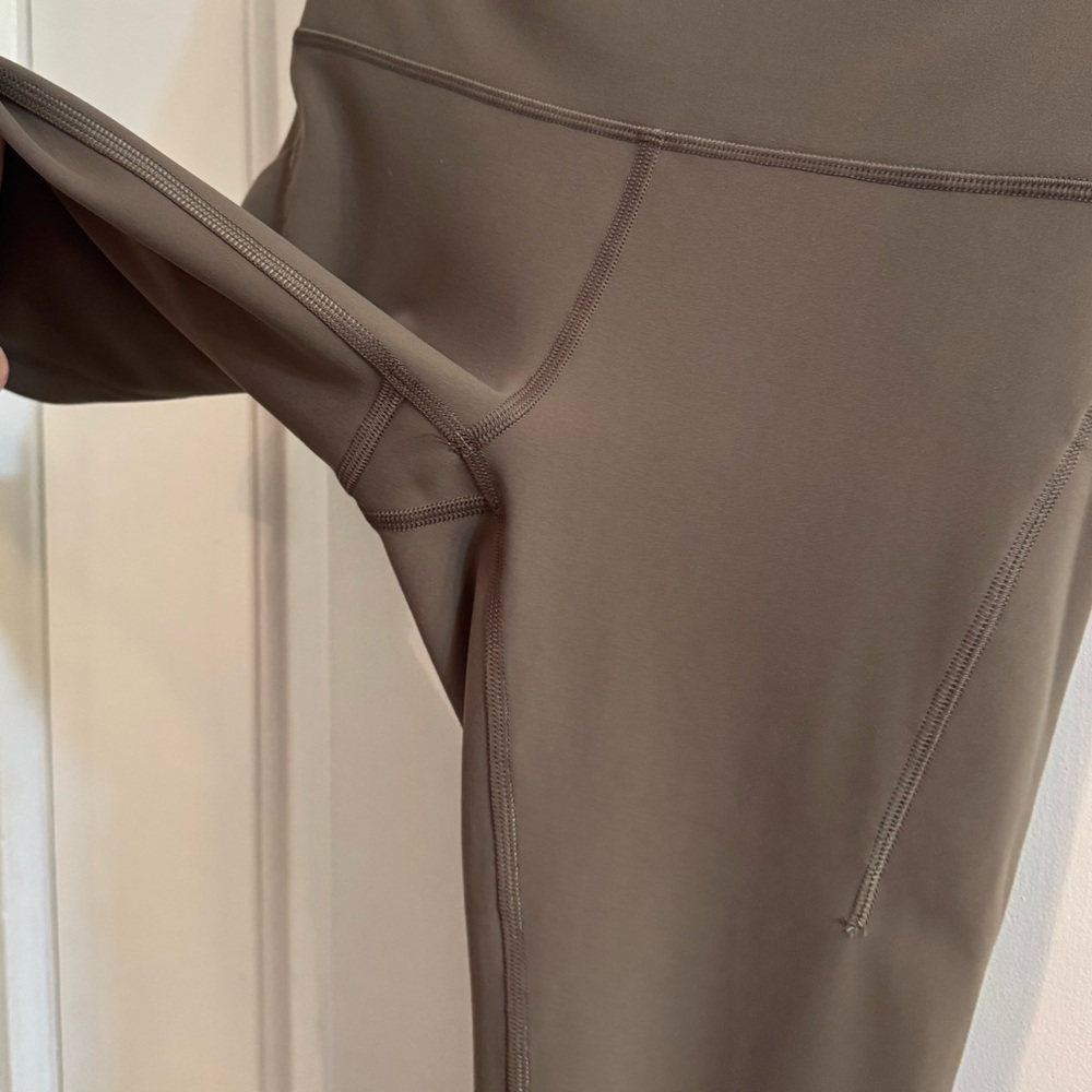 Lululemon Wunder Train High-Rise Tight with Pockets 25" Carob Brown Green - Picture 4 of 12